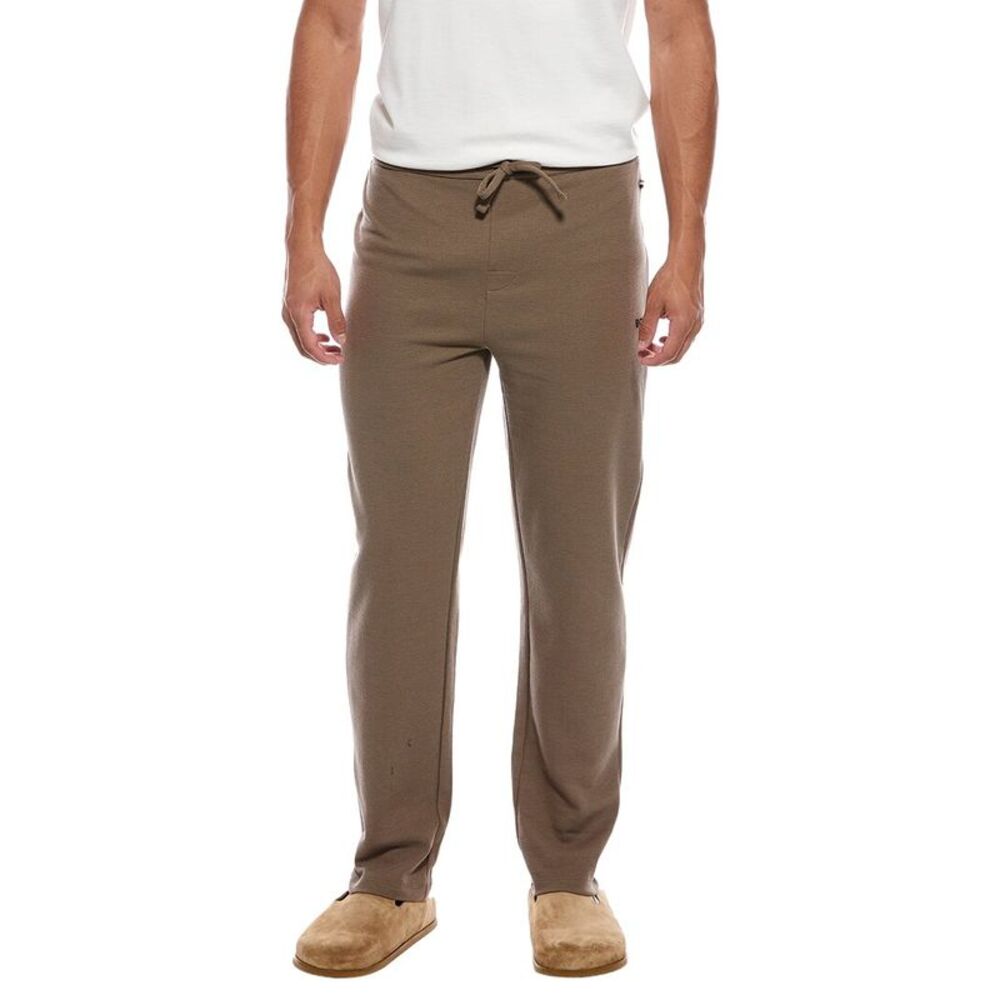 Hugo Boss Mens  Waffle Pant, Brown